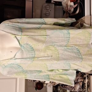 E womens Sun Bay casual 3/4 sleeve plus size top 3X